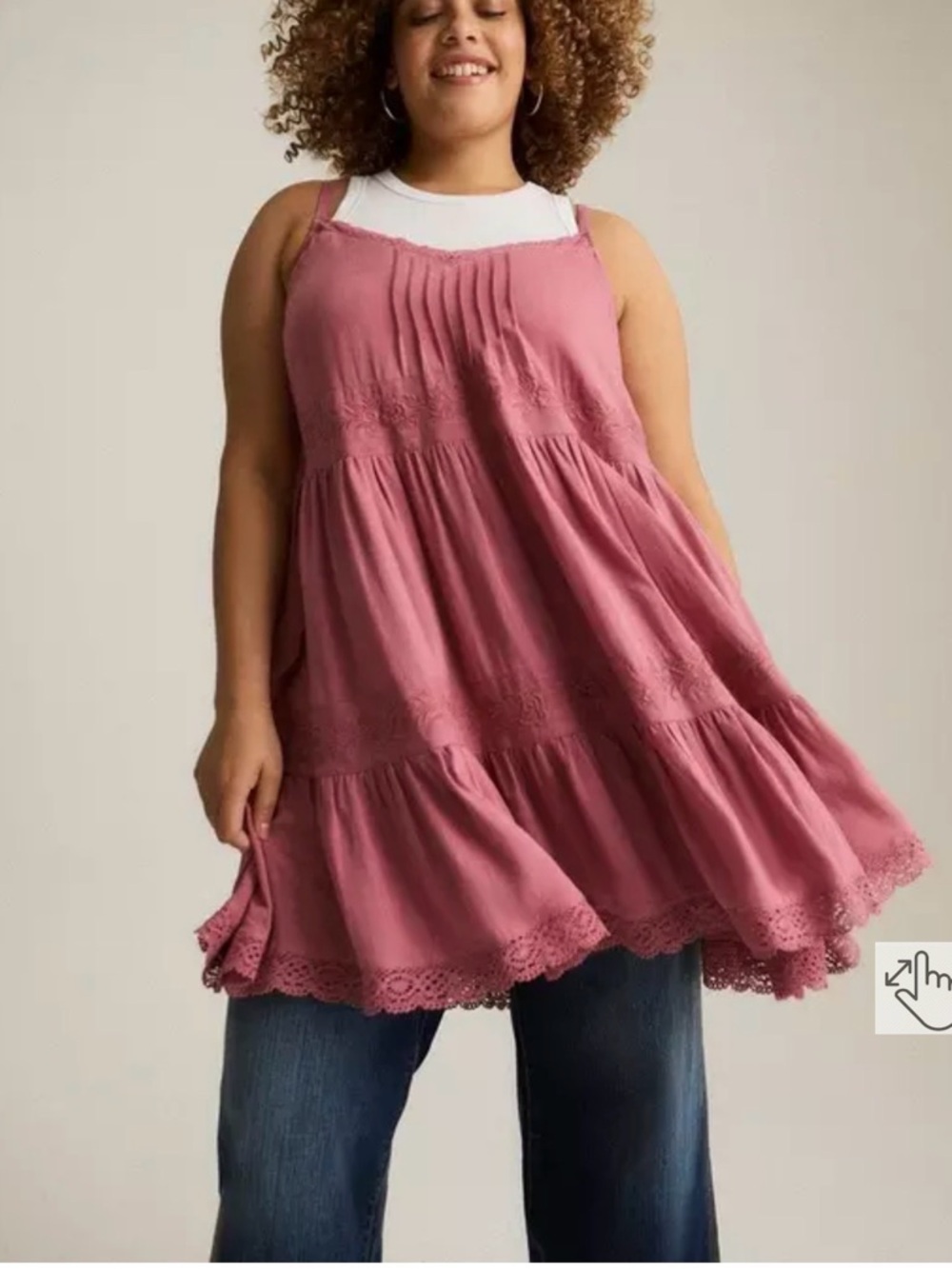 Torrid Festi Tiered Mini Dress
